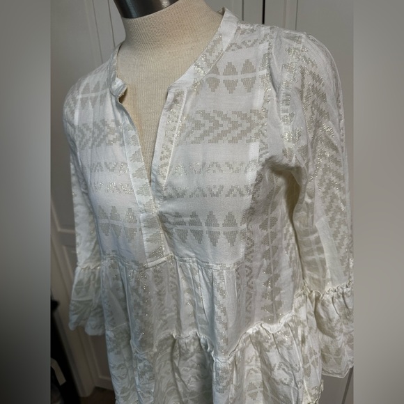 Elan Cream Boho Dress - Picture 3 of 9